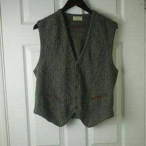 Vintage Banana Republic Wool Vest, XS